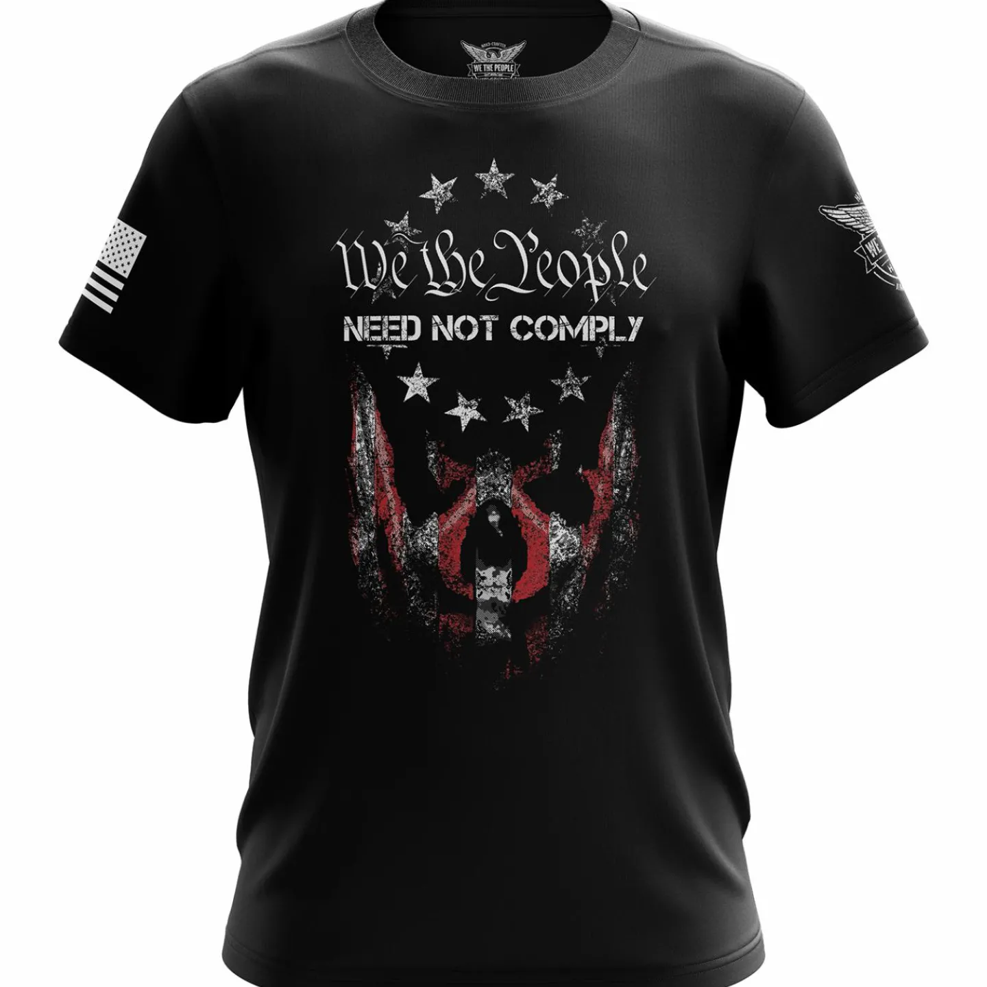 We The People Holsters Need Not Comply Short Sleeve Shirt Black Clearance