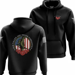 We The People Holsters Never Forgotten Hoodie Black Online
