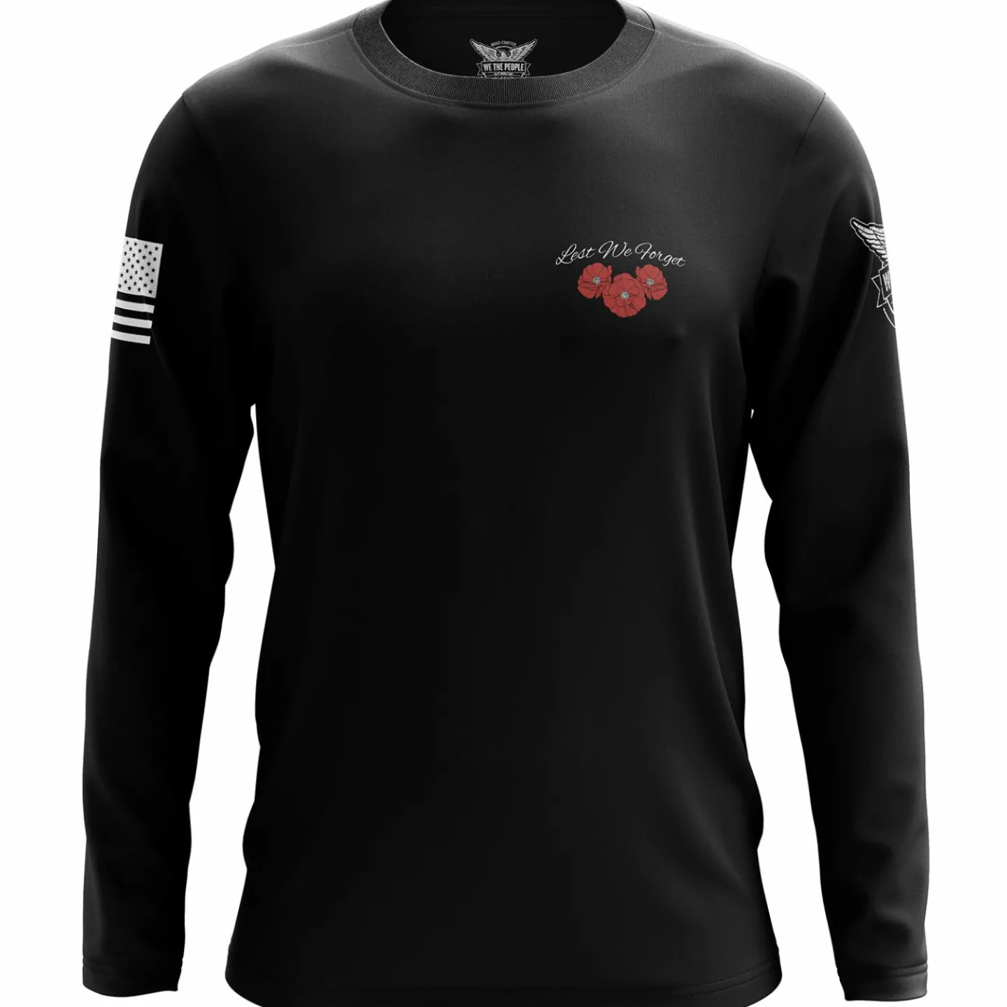 We The People Holsters Never Forgotten Long Sleeve Shirt Black Online