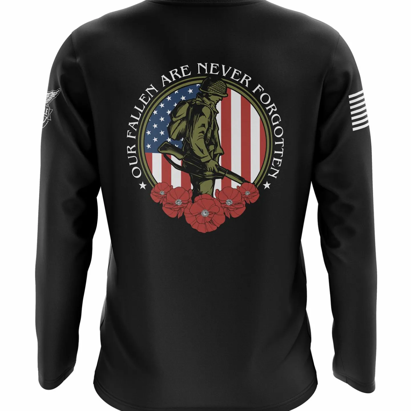 We The People Holsters Never Forgotten Long Sleeve Shirt Black Online