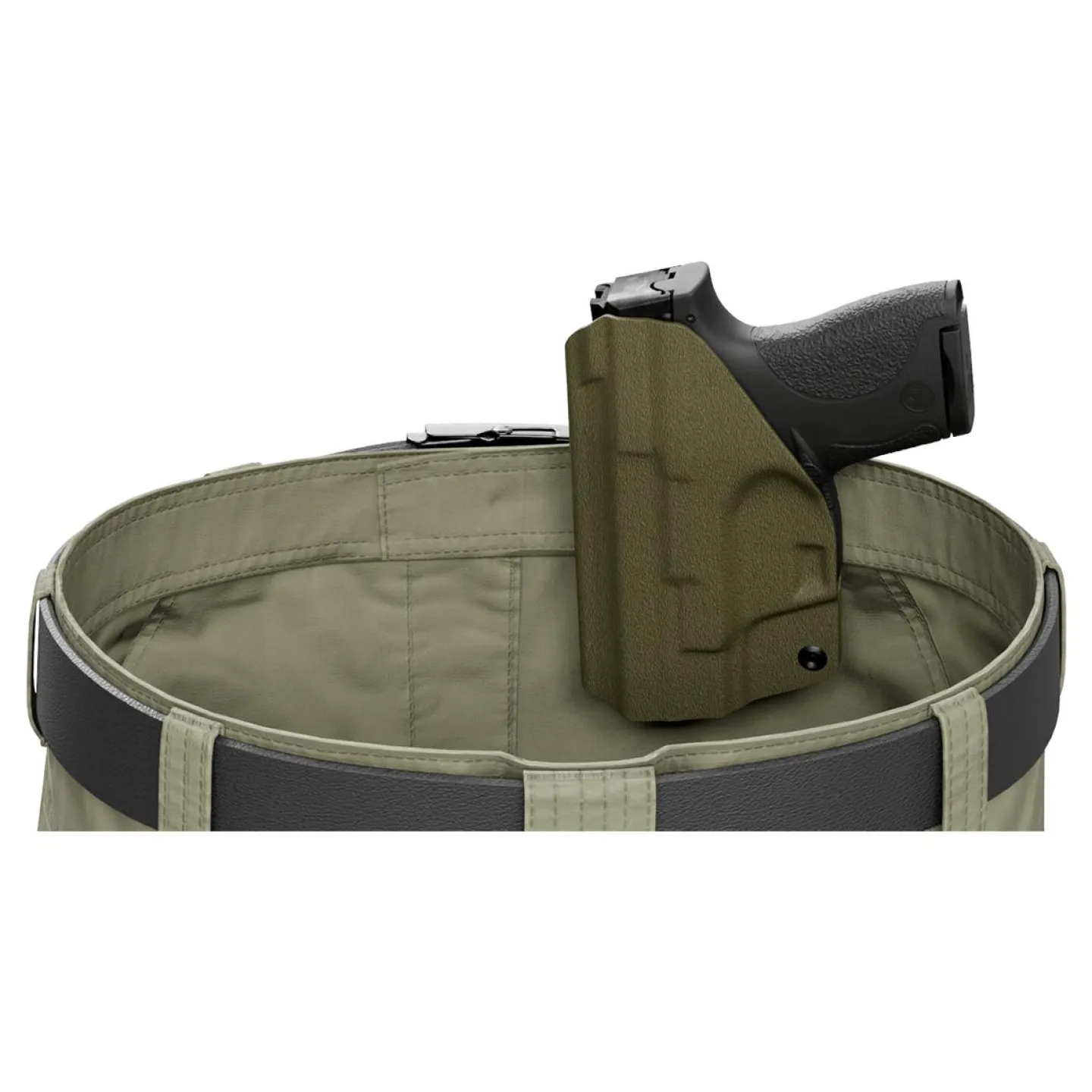 We The People Holsters Olive Drab Custom Printed Holster - IWB Kydex Holster Hot