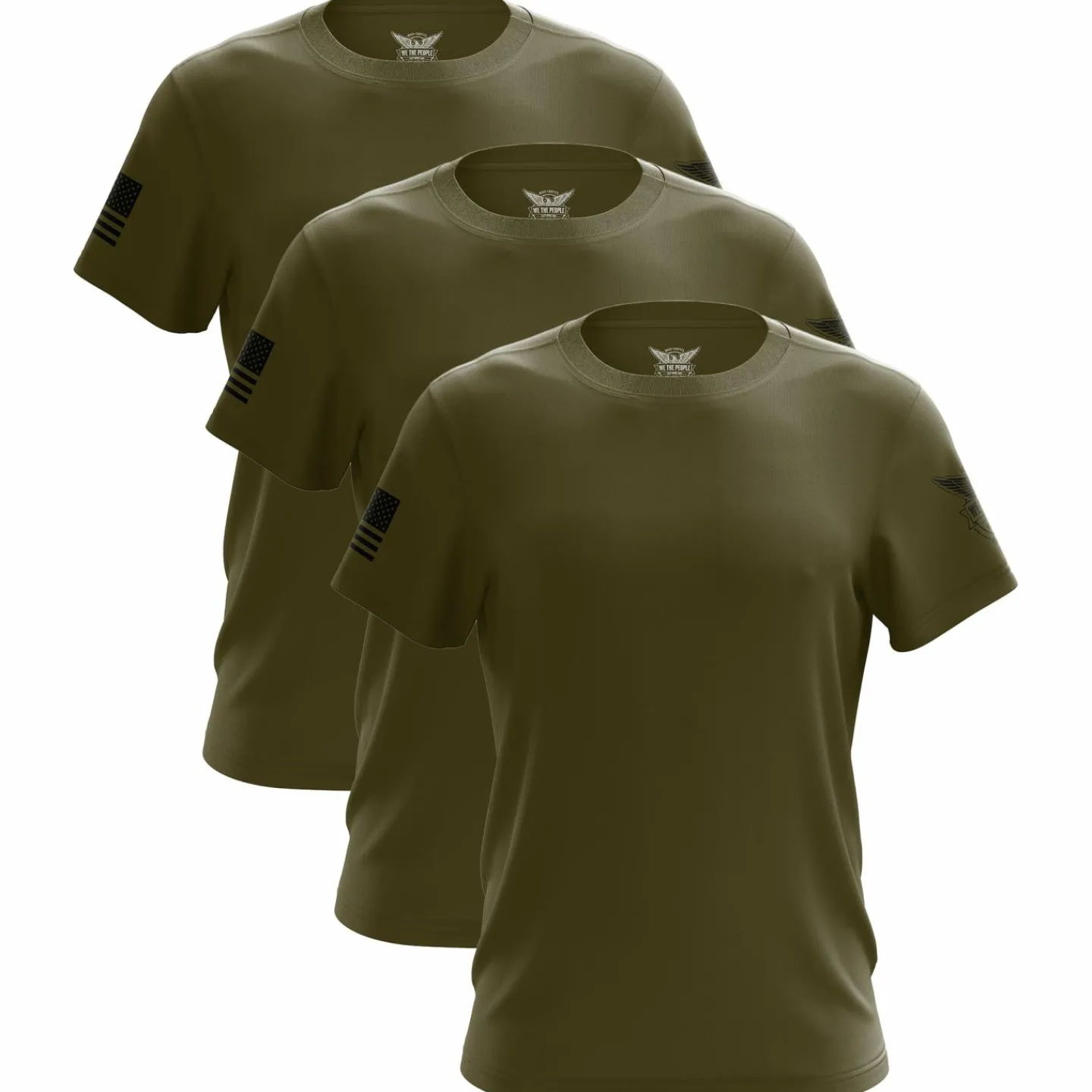 We The People Holsters Freedom Short Sleeve Shirt Bundle (3 Pack) Olive Online