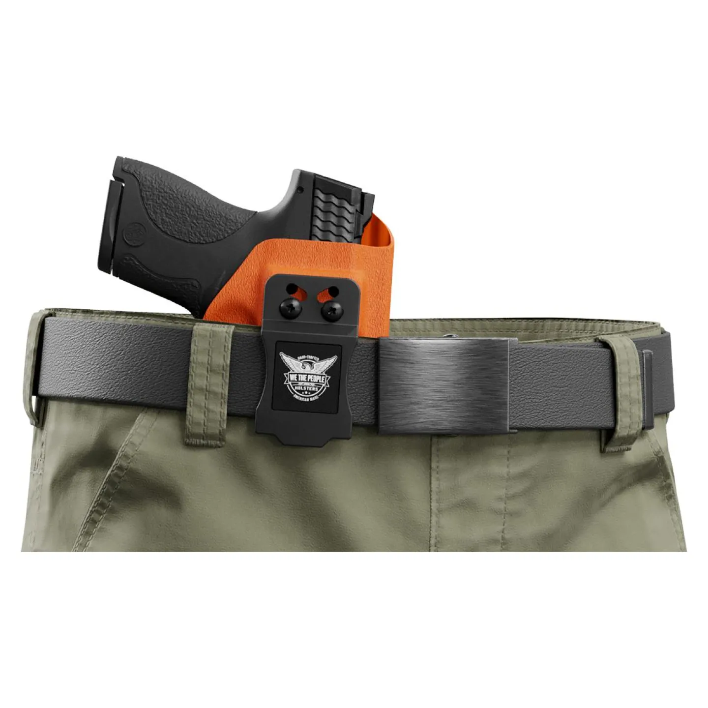 We The People Holsters Orange Custom Printed Holster - IWB Kydex Holster Outlet