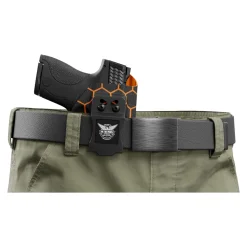 We The People Holsters Orange Honeycomb Custom Printed Holster - IWB Kydex Holster Outlet