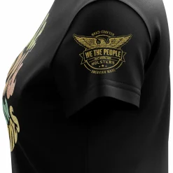 We The People Holsters Peace, Love, & Hollow Points Women's Short Sleeve Shirt Black Outlet
