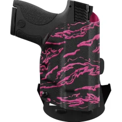We The People Holsters Pink Tiger Camo Custom Printed Holster - OWB Kydex Holster