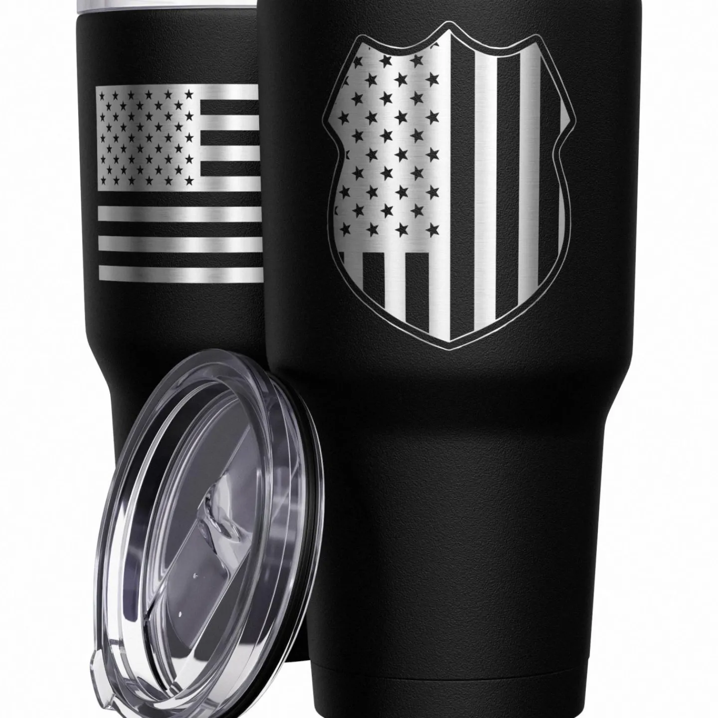 We The People Holsters Police Shield Stainless Steel Tumbler New