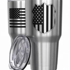 We The People Holsters Police Shield Stainless Steel Tumbler New