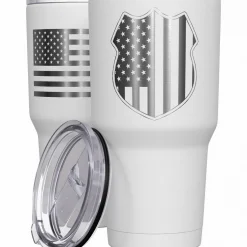 We The People Holsters Police Shield Stainless Steel Tumbler New