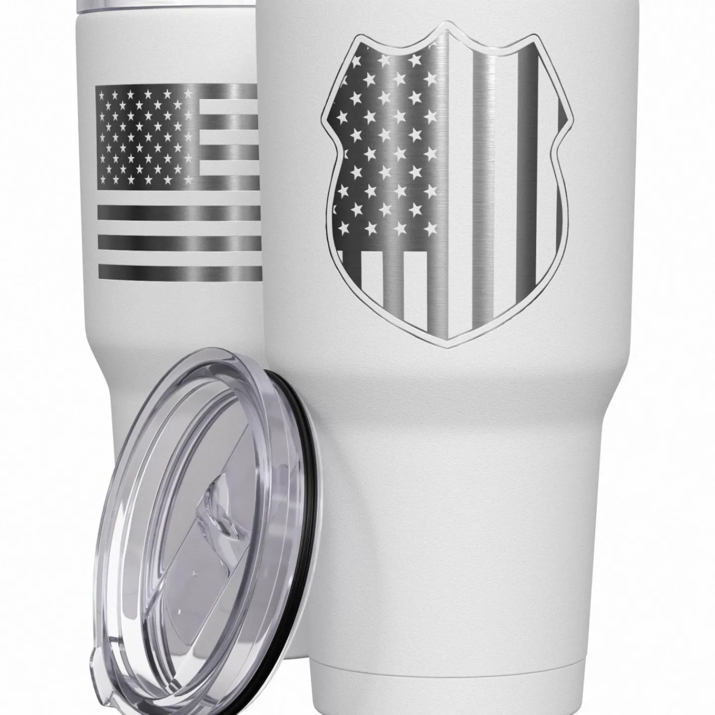 We The People Holsters Police Shield Stainless Steel Tumbler New