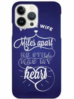 We The People Holsters Police Wife - Miles Apart, Still Has My Heart Case Discount