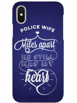 We The People Holsters Police Wife - Miles Apart, Still Has My Heart Case Discount