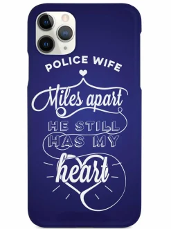 We The People Holsters Police Wife - Miles Apart, Still Has My Heart Case Discount