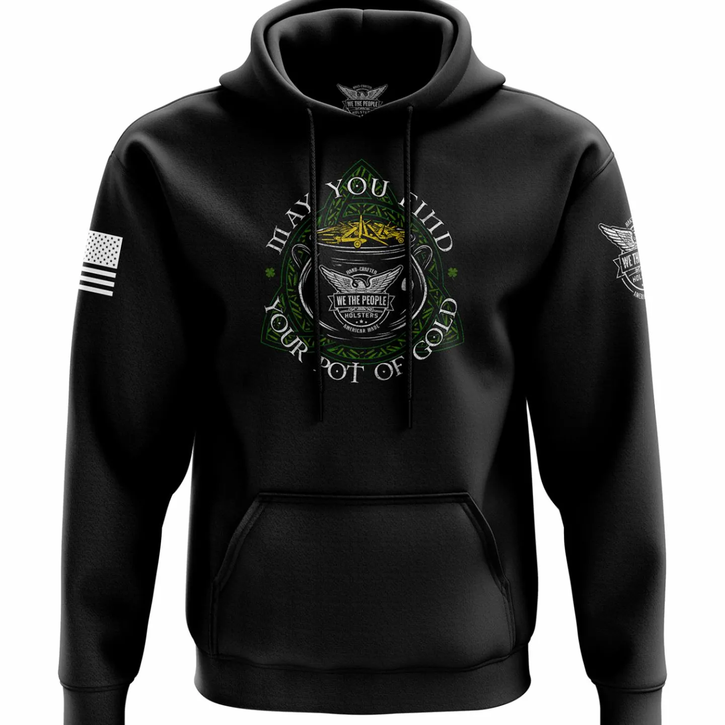 We The People Holsters Pot O' Gold Hoodie Black Sale