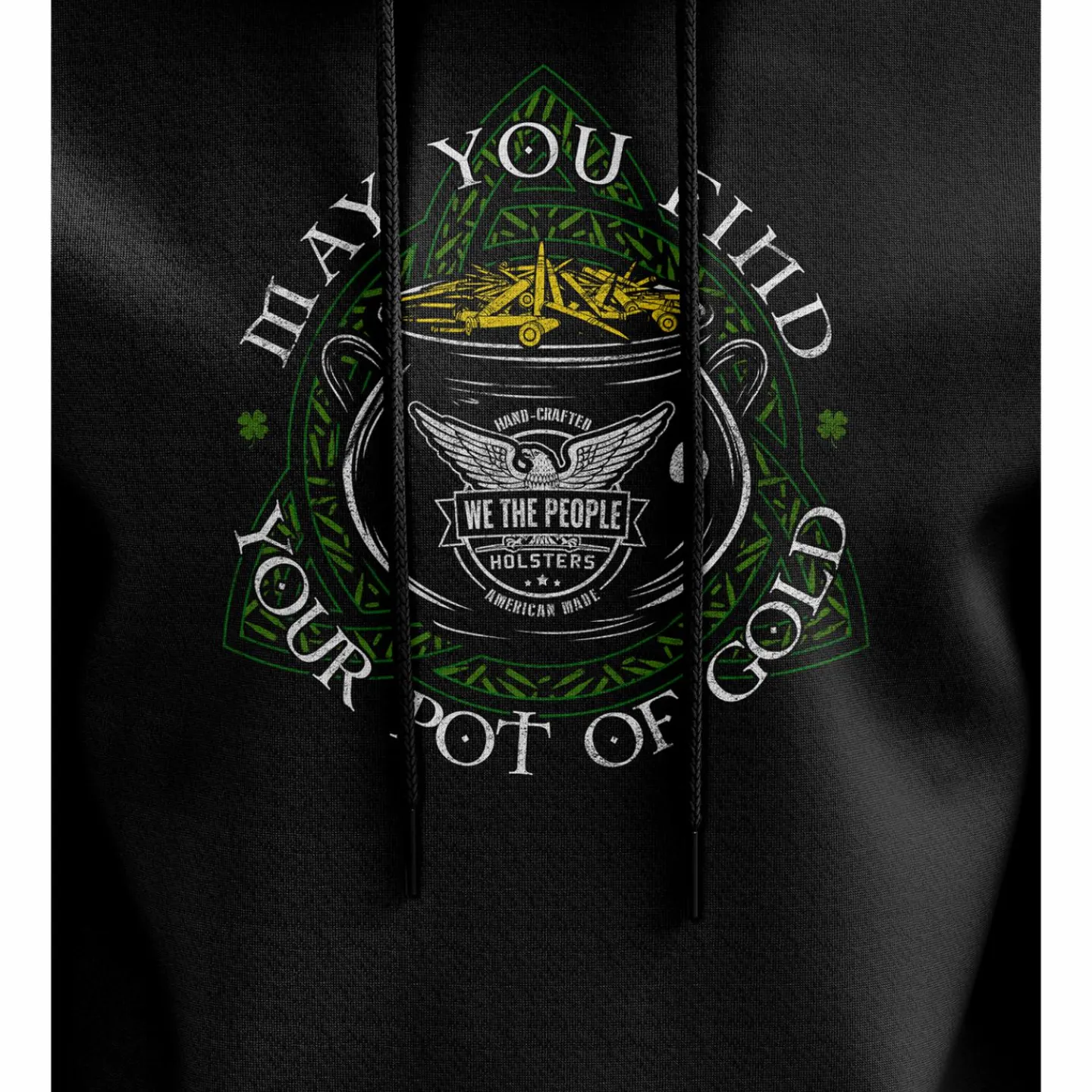 We The People Holsters Pot O' Gold Hoodie Black Sale