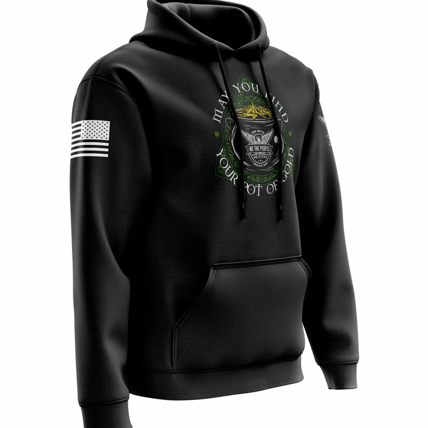 We The People Holsters Pot O' Gold Hoodie Black Sale