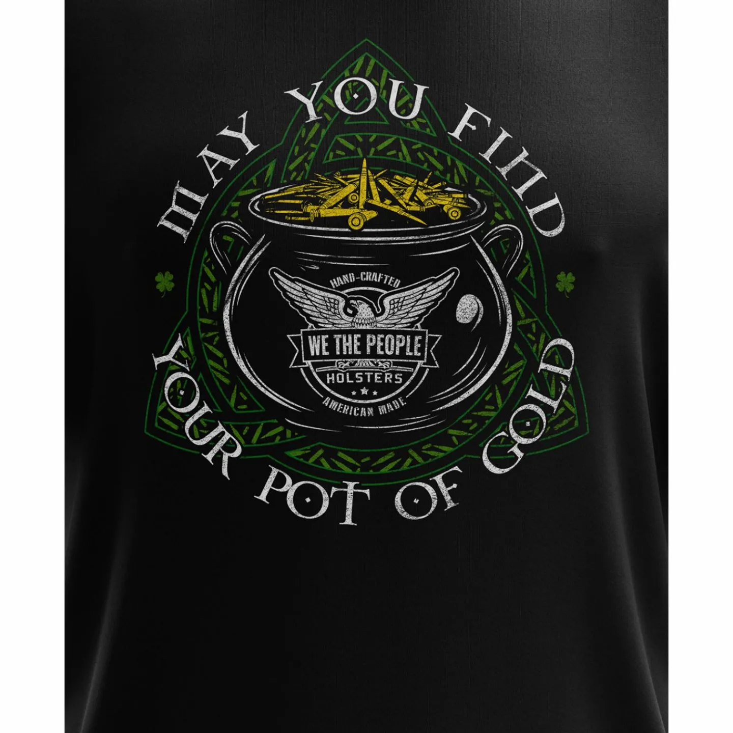 We The People Holsters Pot O' Gold Short Sleeve Shirt Black Outlet