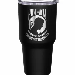 We The People Holsters POW MIA You are not forgotten + American Flag Stainless Steel Tumbler Sale