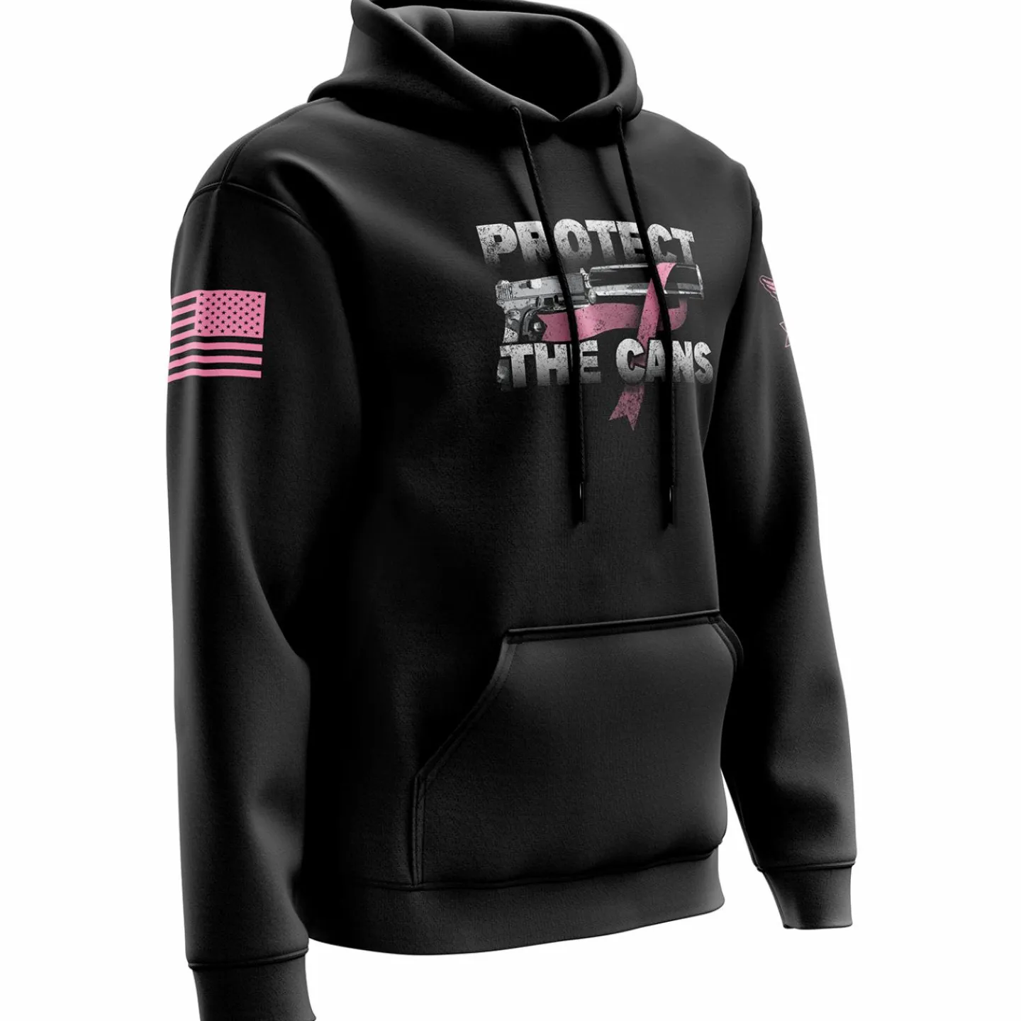 We The People Holsters Protect The Cans Hoodie Black Clearance