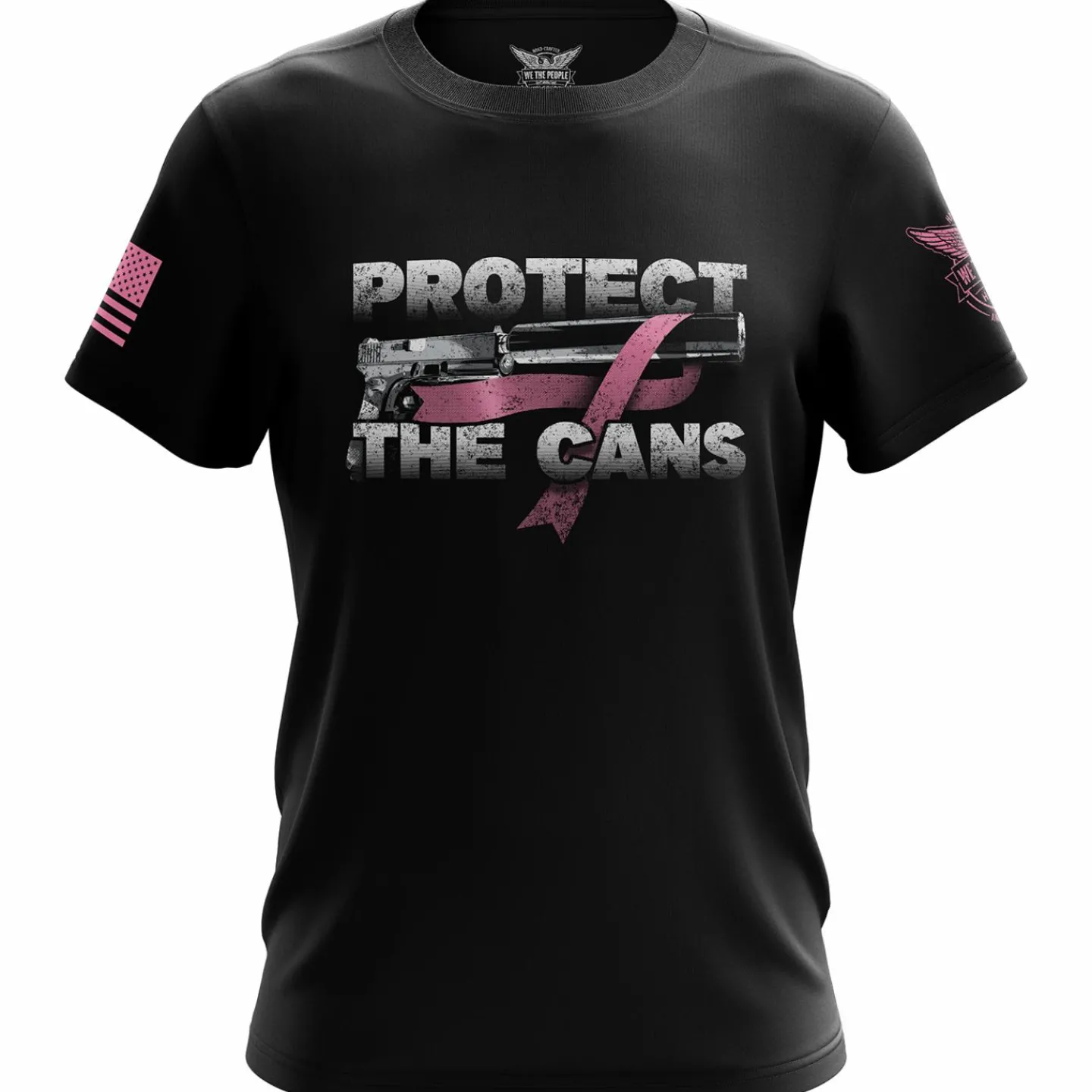We The People Holsters Protect The Cans Short Sleeve Shirt Black Best