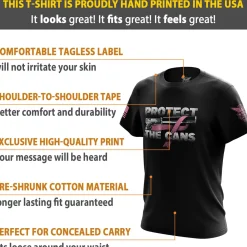 We The People Holsters Protect The Cans Short Sleeve Shirt Black Best