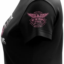 We The People Holsters Protect The Cans Women's Short Sleeve Shirt Black Discount