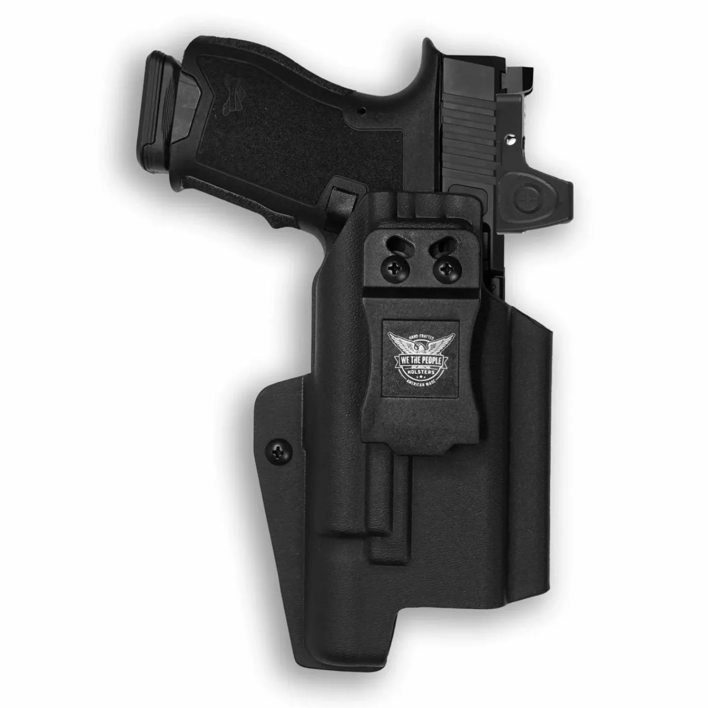 We The People Holsters PSA Dagger Full Size SX RMR 4.5" with Surefire X300U-A Light Red Dot Optic Cut IWB Holster