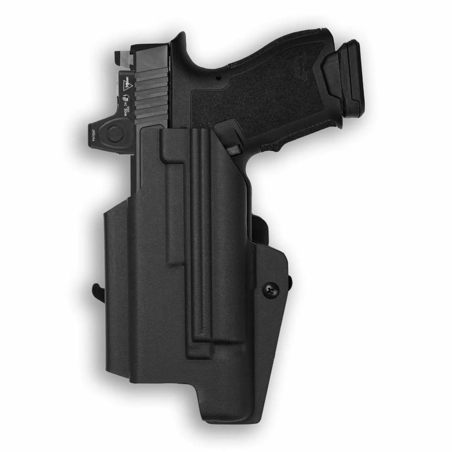 We The People Holsters PSA Dagger Full Size SX RMR 4.5" with Surefire X300U-A Light Red Dot Optic Cut OWB Holster Best