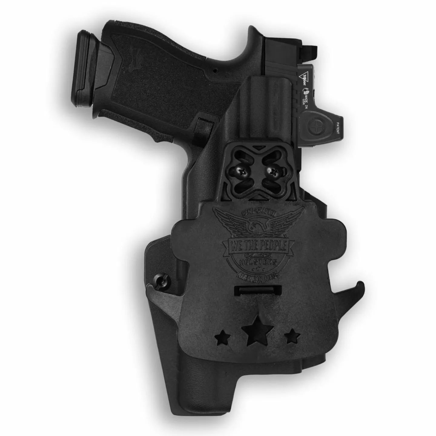 We The People Holsters PSA Dagger Full Size SX RMR 4.5" with Surefire X300U-A Light Red Dot Optic Cut OWB Holster Best