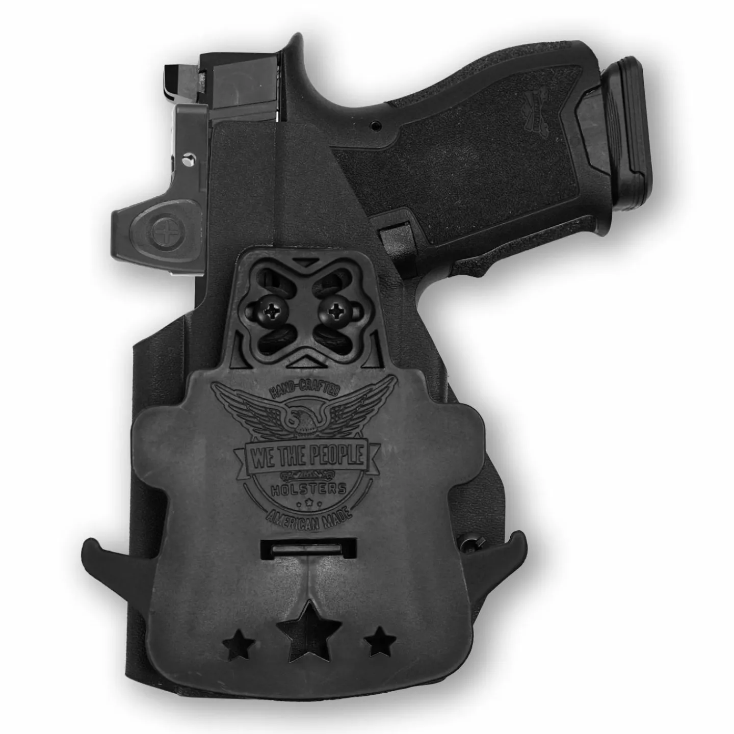We The People Holsters PSA Sabre Dagger RMR 3.9" with Olight Baldr S Light Red Dot Optic Cut OWB Holster