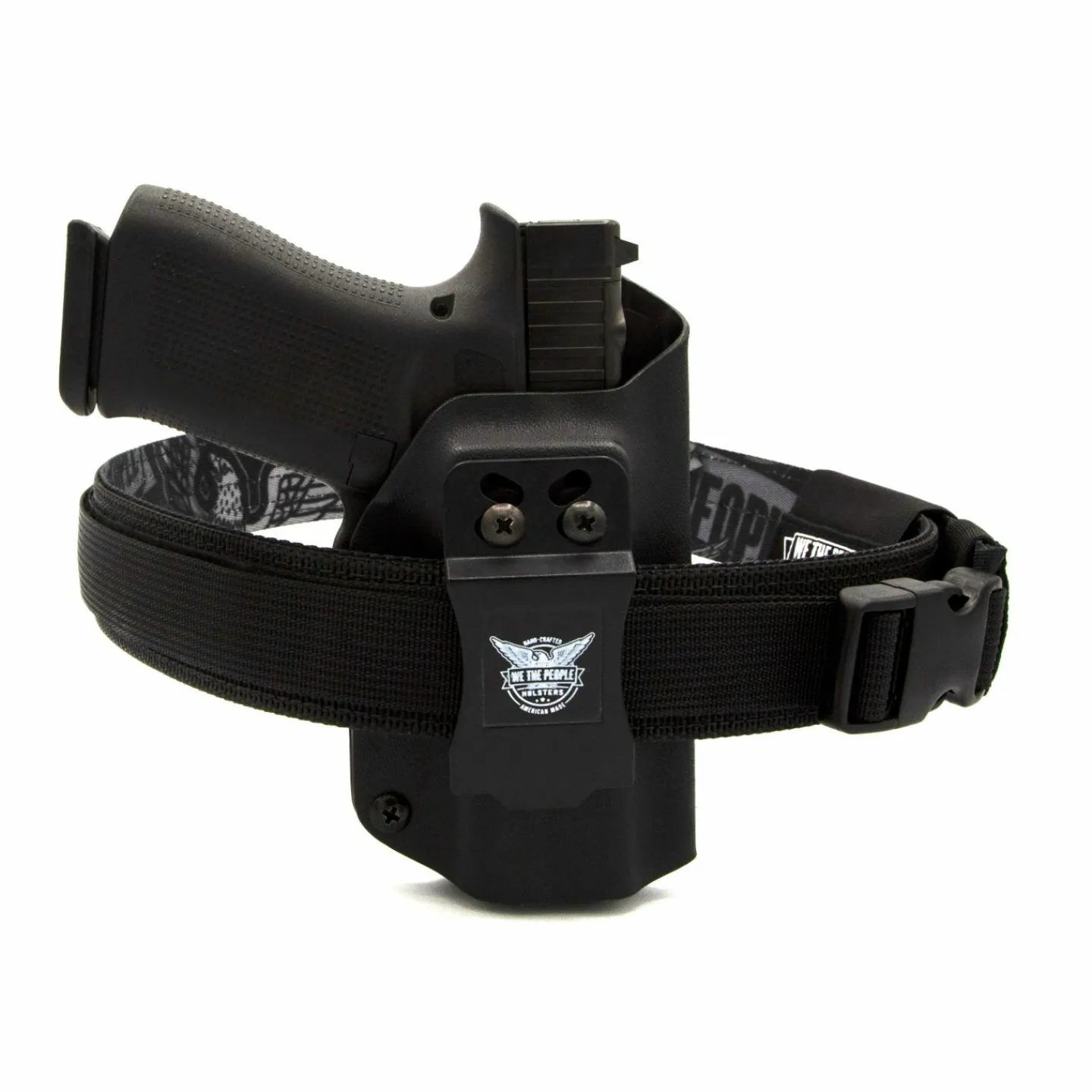 We The People Holsters Raven - Low Profile Gun Belt Black