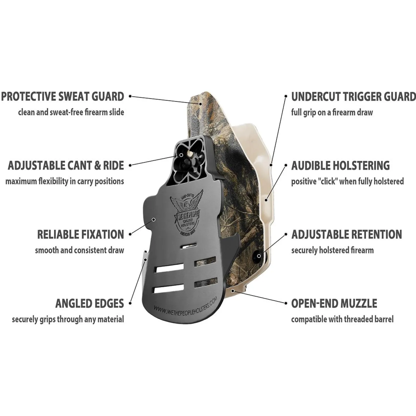 We The People Holsters Realtree EDGE® OWB Custom Printed Holster