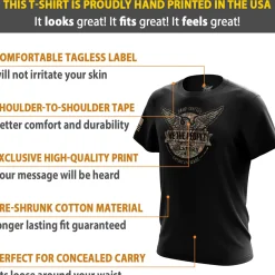 We The People Holsters Realtree EDGE® Logo Short Sleeve Shirt Black Hot
