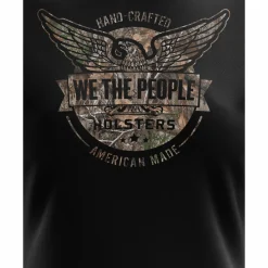 We The People Holsters Realtree EDGE® Logo Women's Short Sleeve Shirt Black New