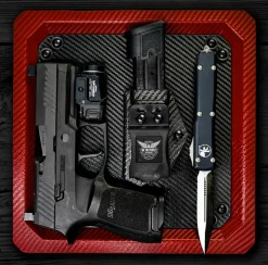 We The People Holsters Red Carbon Fiber EDC Dump Tray