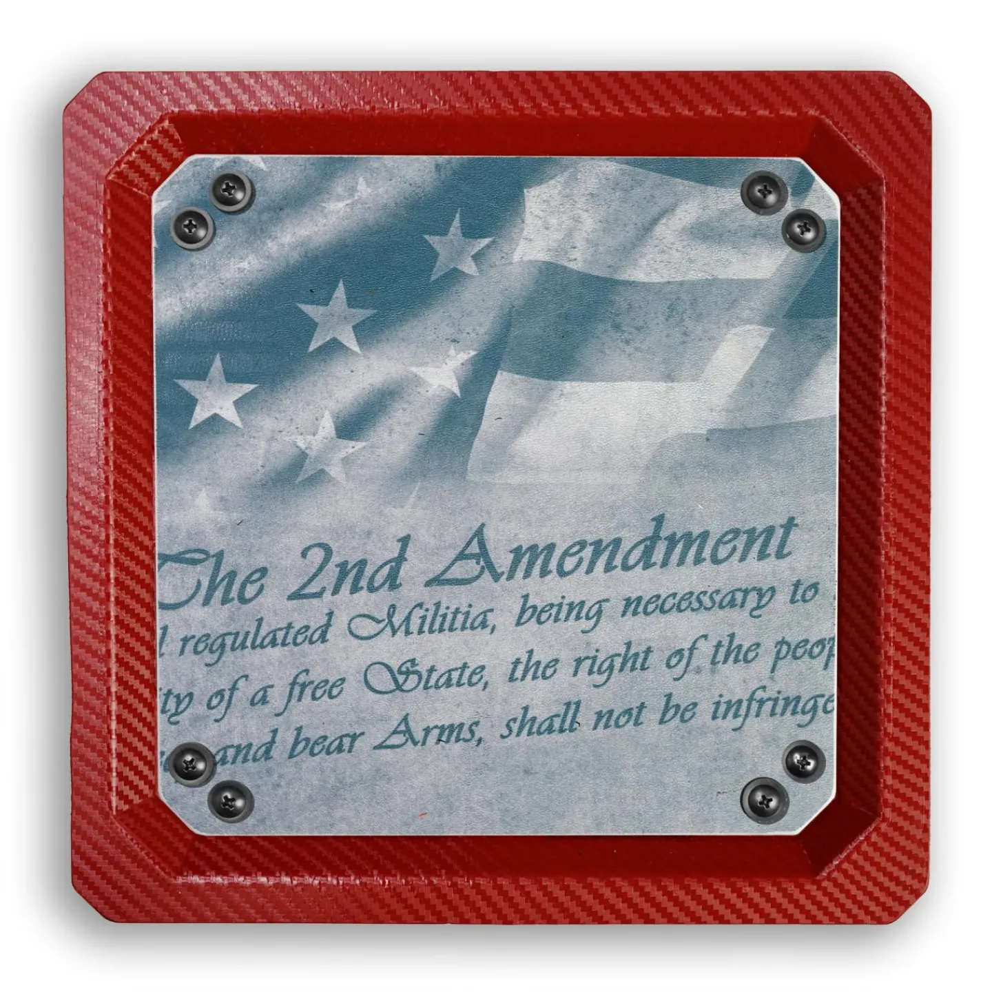 We The People Holsters Red Carbon Fiber EDC Dump Tray