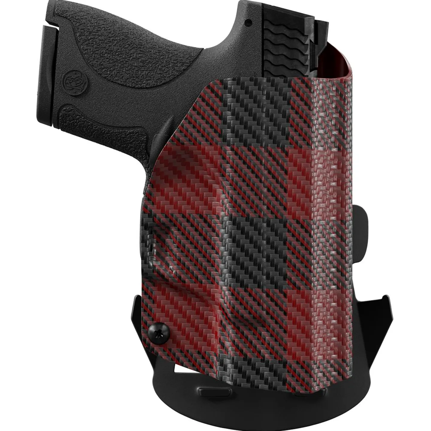 We The People Holsters Red Plaid Custom Printed Holster - OWB Kydex Holster Sale
