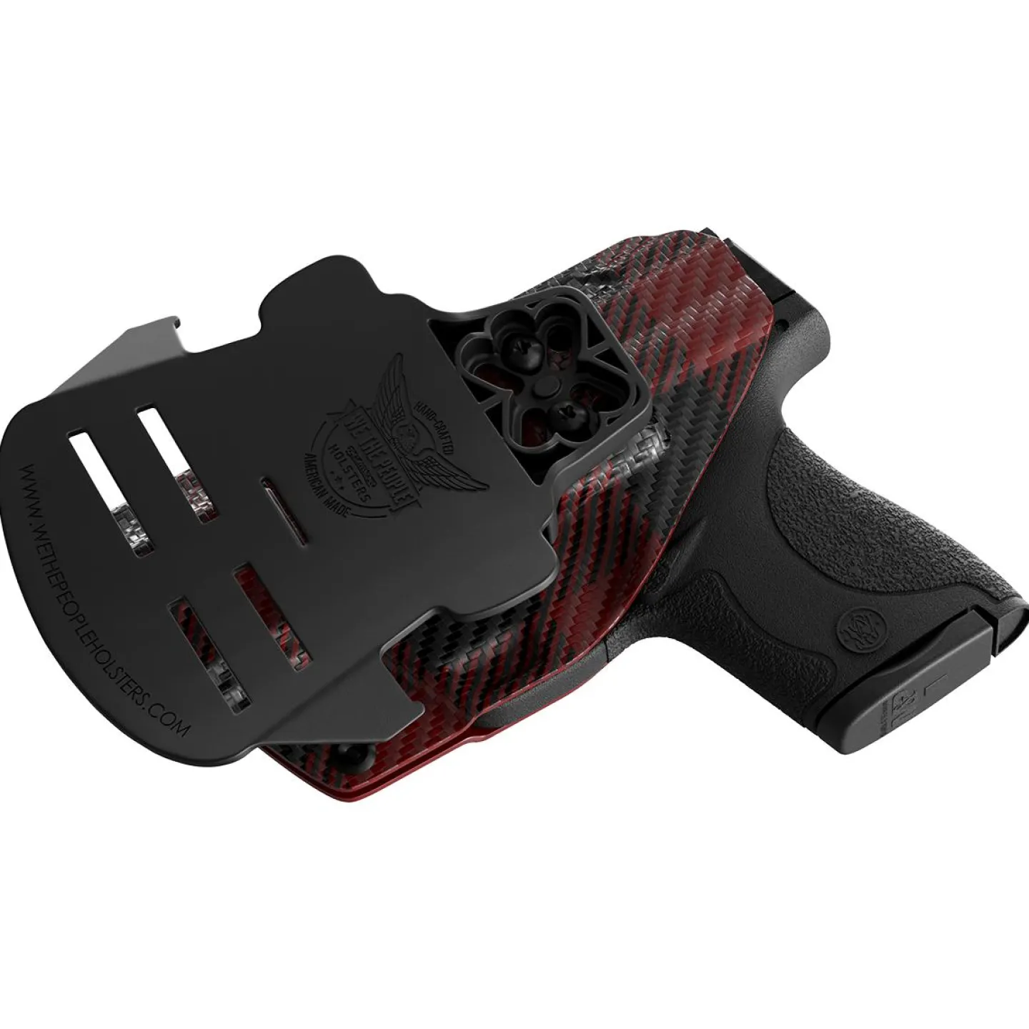 We The People Holsters Red Plaid Custom Printed Holster - OWB Kydex Holster Sale