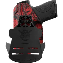 We The People Holsters Red Spartan Camo Custom Printed Holster - OWB Kydex Holster Online