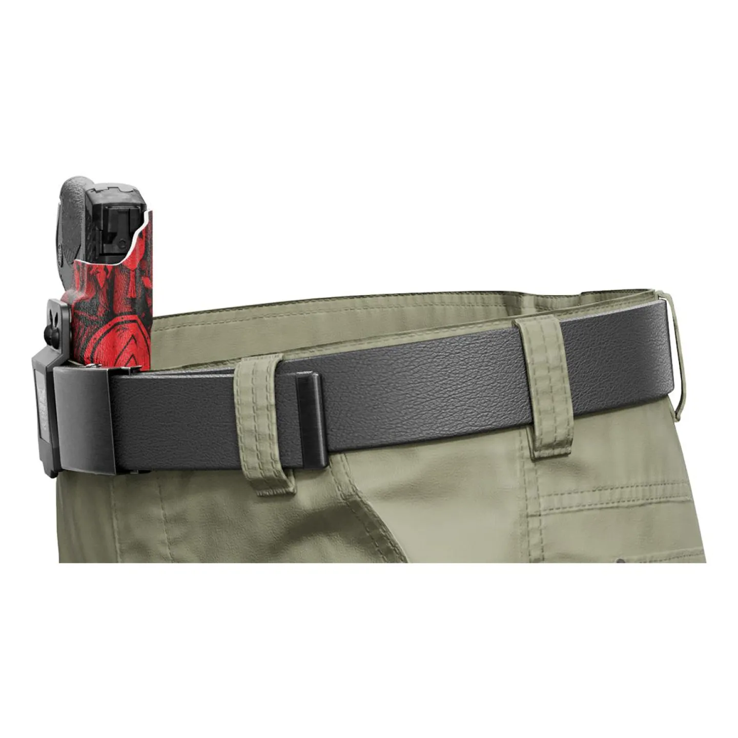 We The People Holsters Red Spartan Camo Custom Printed Holster - IWB Kydex Holster Discount