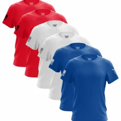 We The People Holsters Red, White, & Blue Freedom Short Sleeve Shirt Bundle (6 Pack) Multi Outlet