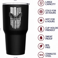 We The People Holsters Regiment Flag Stainless Steel Tumbler Sale
