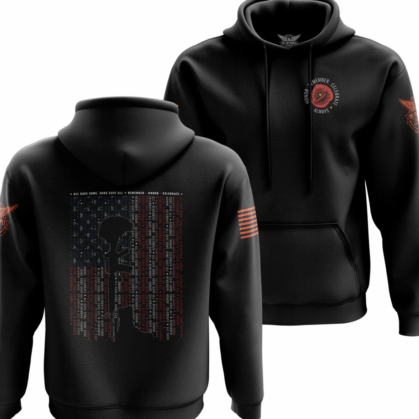 We The People Holsters Remember Always Hoodie Black Best