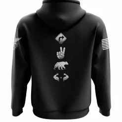 We The People Holsters Right 2 Bear Arms Hoodie Black