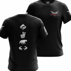 We The People Holsters Right 2 Bear Arms Short Sleeve Shirt Black