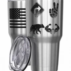 We The People Holsters Right 2 Bear Arms Stainless Steel Tumbler Discount