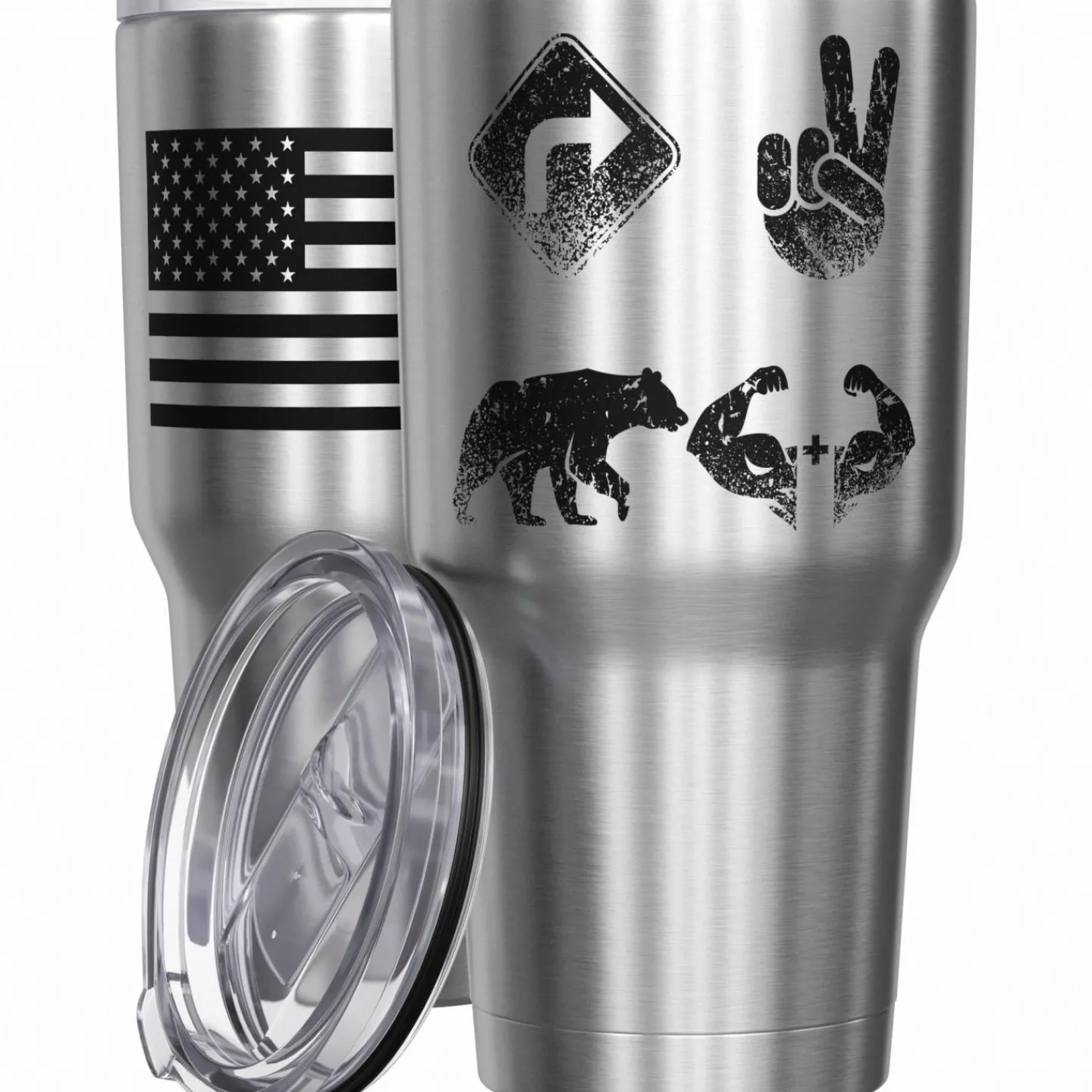 We The People Holsters Right 2 Bear Arms Stainless Steel Tumbler Discount
