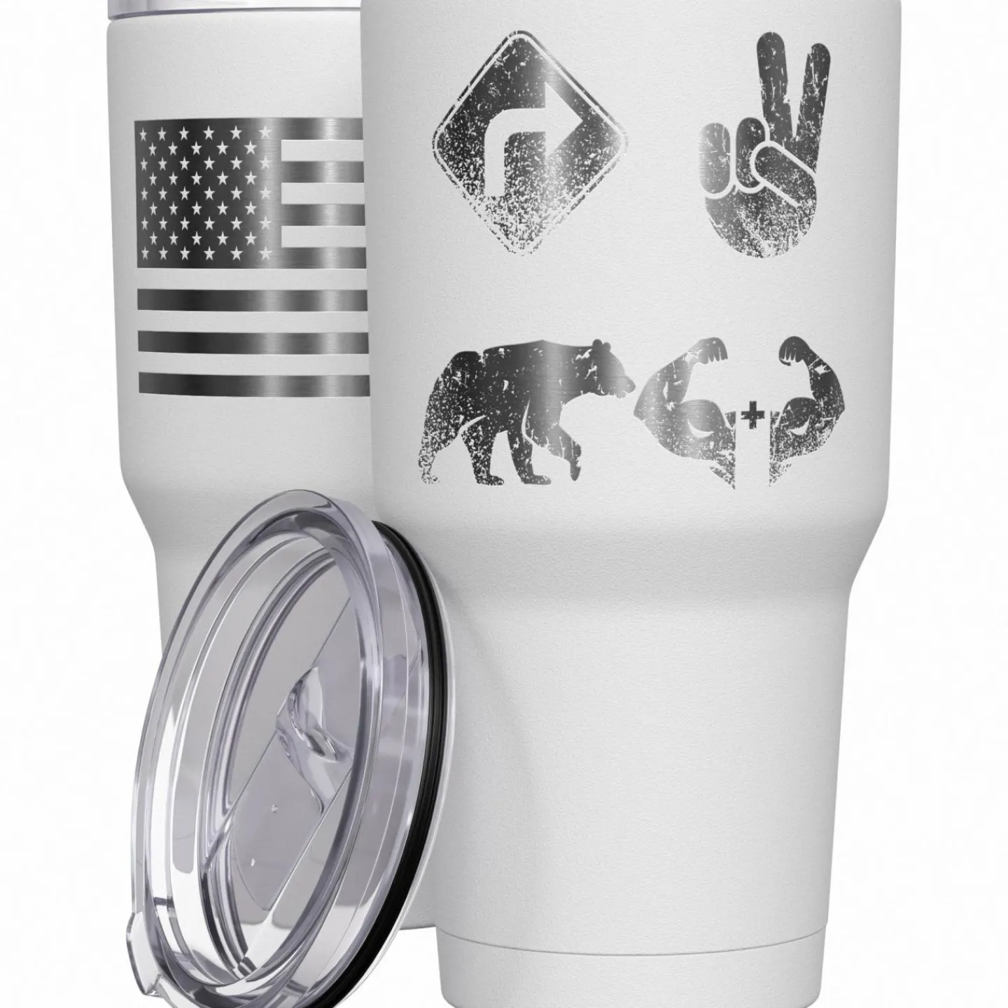We The People Holsters Right 2 Bear Arms Stainless Steel Tumbler Discount