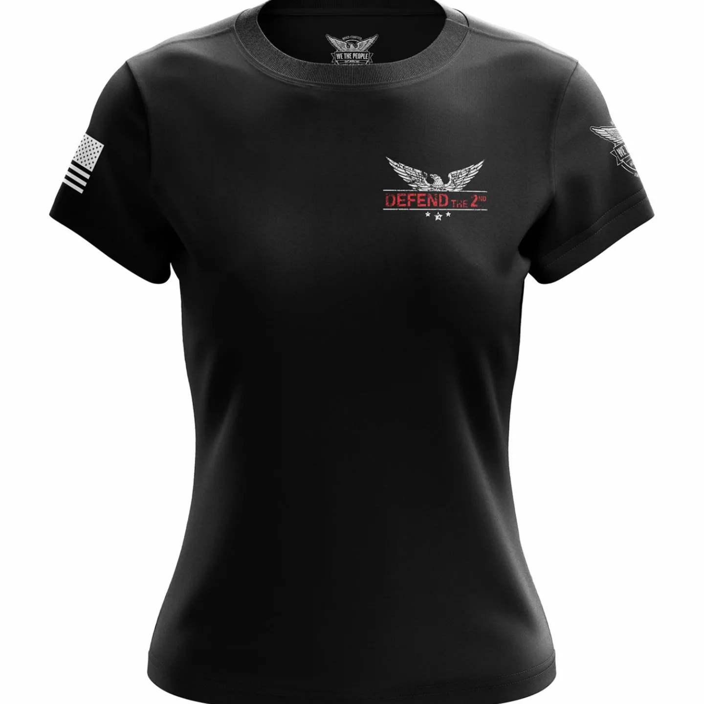 We The People Holsters Right 2 Bear Arms Women's Short Sleeve Shirt Black Discount