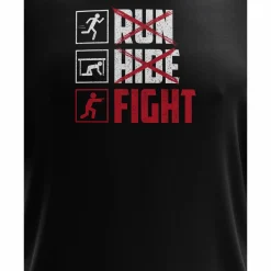 We The People Holsters Run Hide Fight Short Sleeve Shirt Black Best